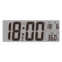 Digitálne hodiny rádiom riadené JVD DH8.1, 26cm